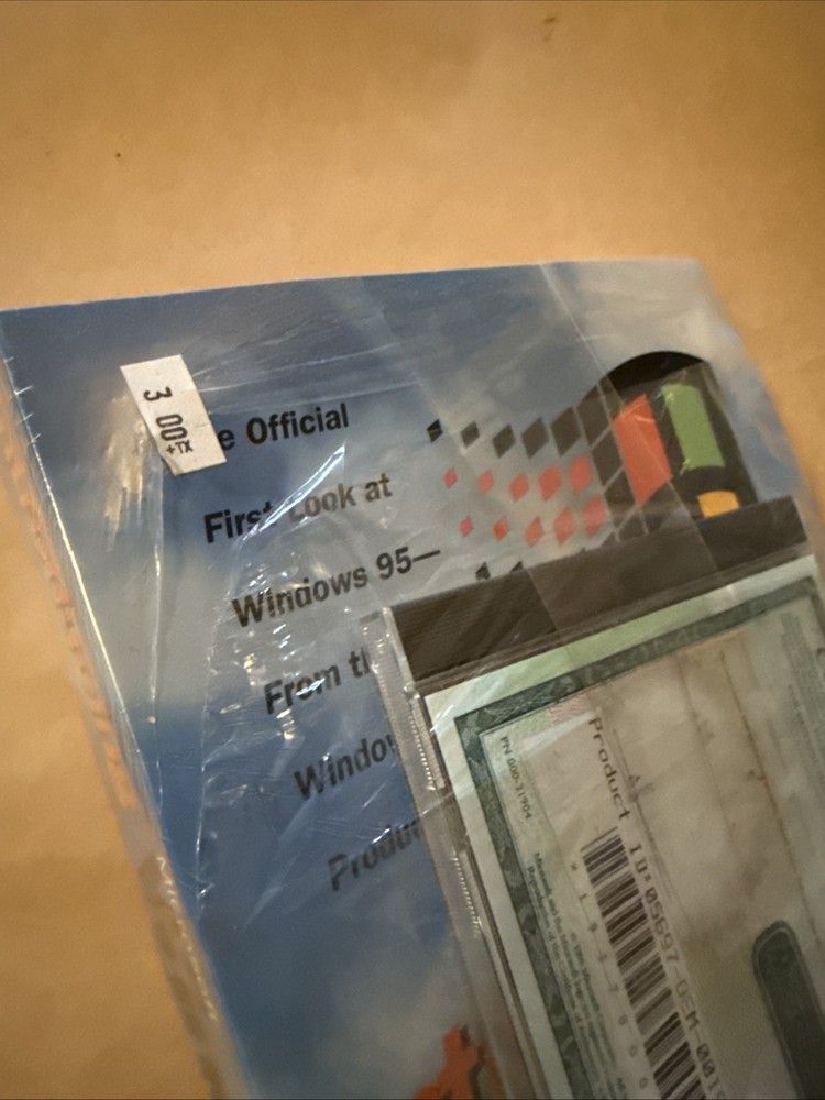 * introducing Windows 95 Software New and Sealed Microsoft Press