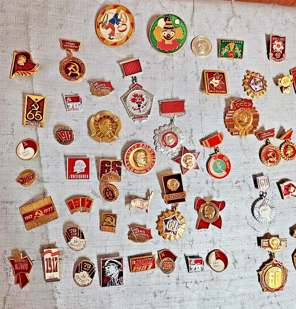 Pins From Stalin Era