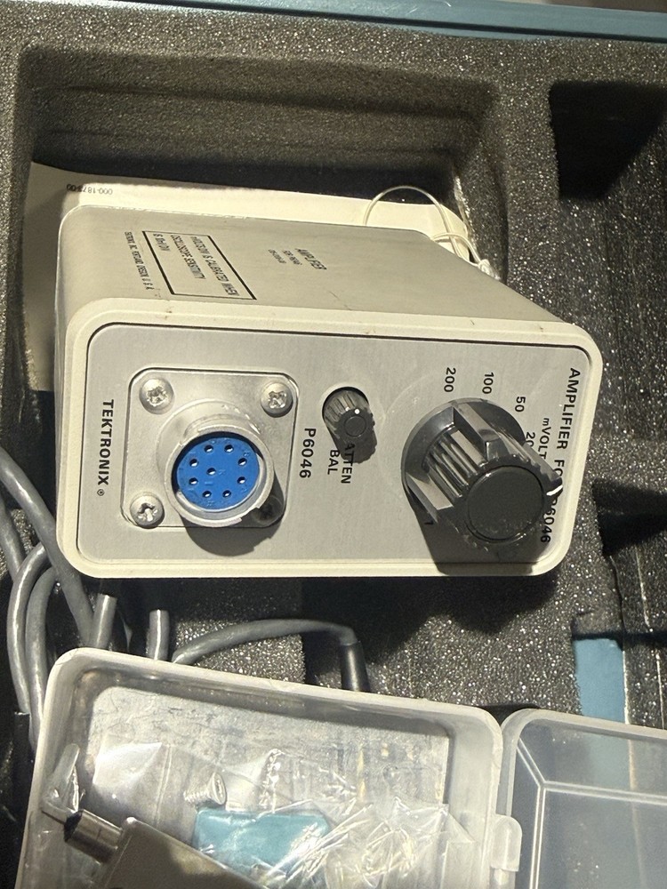 tektronix P6046 Amplifier W Case And Accessories