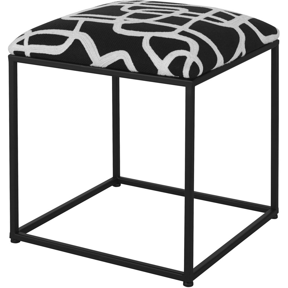 Uttermost 23690 Twists And Turns Ottoman or Stool