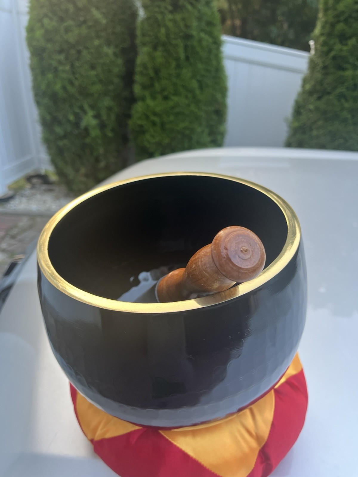 Beautiful Buddhist Japanese Yoga Temple Singing Bowl Bell 6 Inches