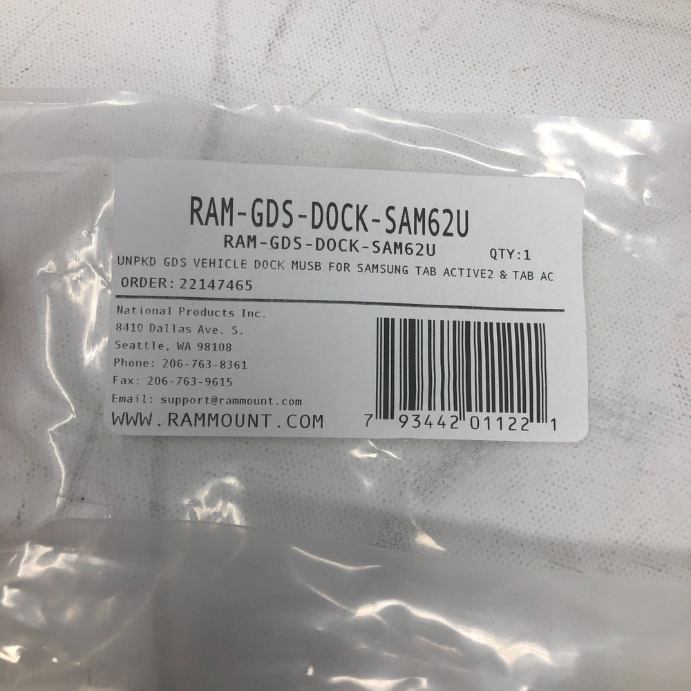 GDS Technology Dock: RAM-GDS-DOCK-SAM62U