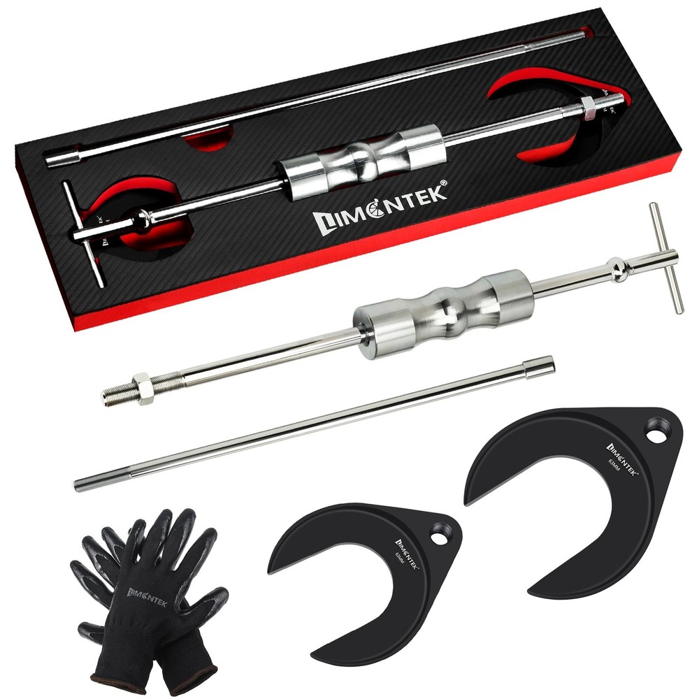 Inner CV Axle Puller Removal Tool with Slide Hammer & 48mm 63mm CV Joint Fork...