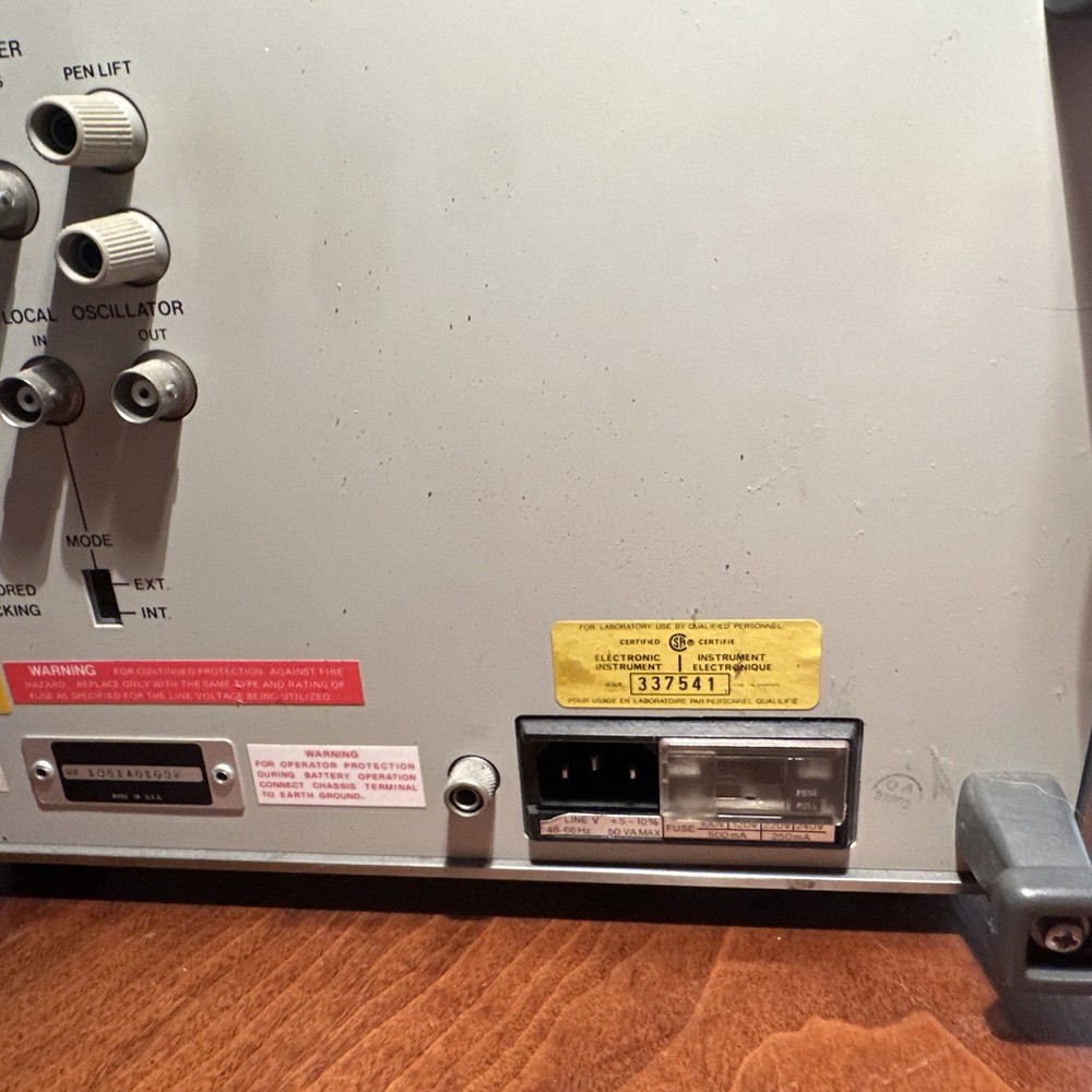 HP 3581A Wave Analyzer