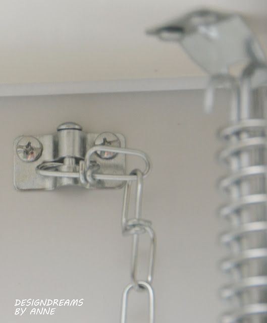 Chain Door Retainer With Spring