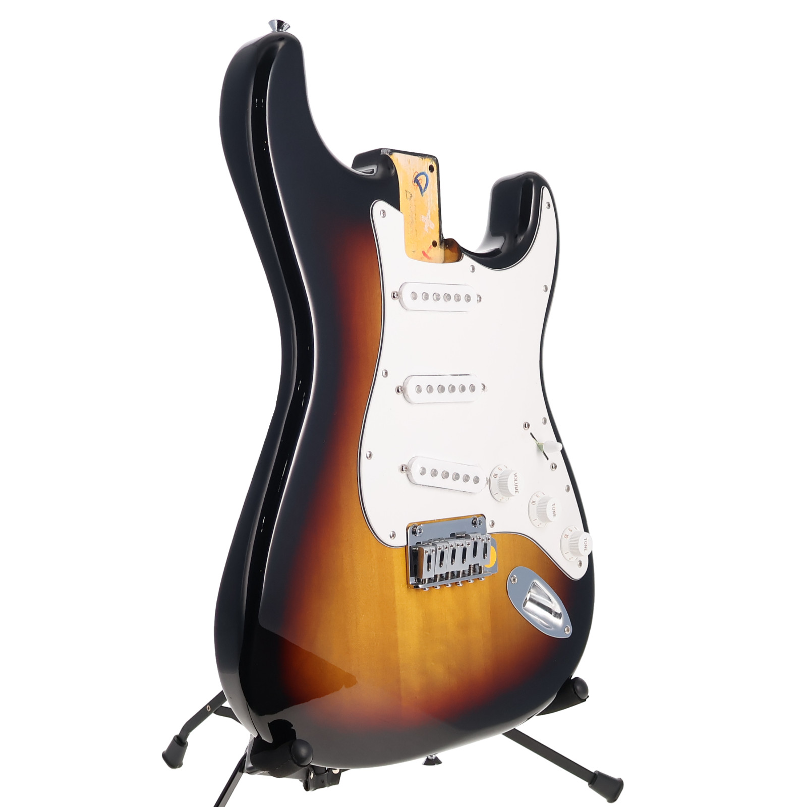 Fender Stratocaster Body Standard Series Three Tone Sunburst Finish Fully Loaded