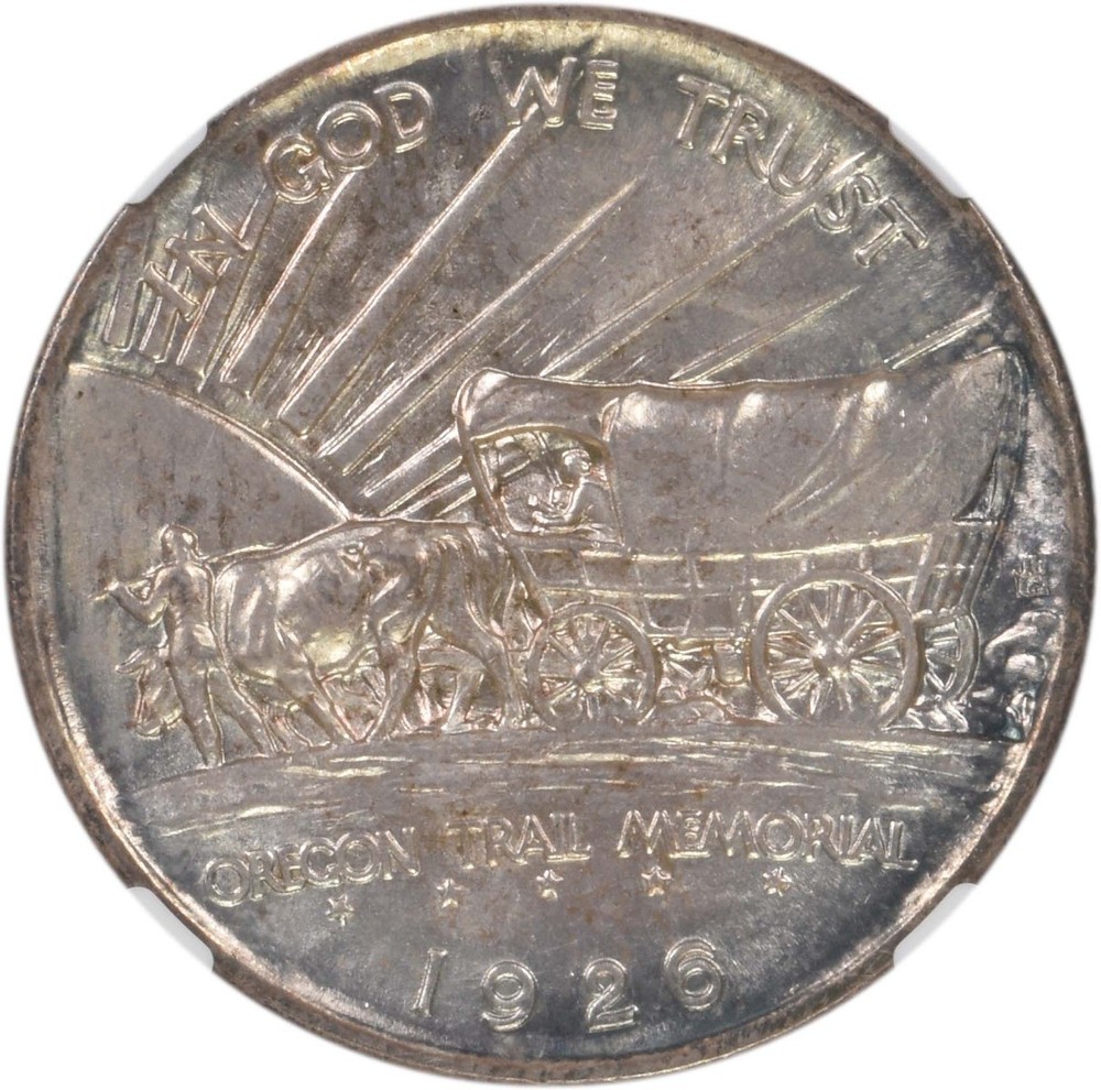 Oregon Commemorative Silver Half Dollar 1926-S MS67 NGC