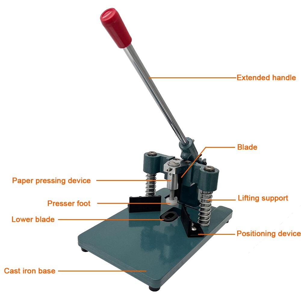 Manual Round Edge Cutting Rounder Corner Cutter Paper Cutting Machine