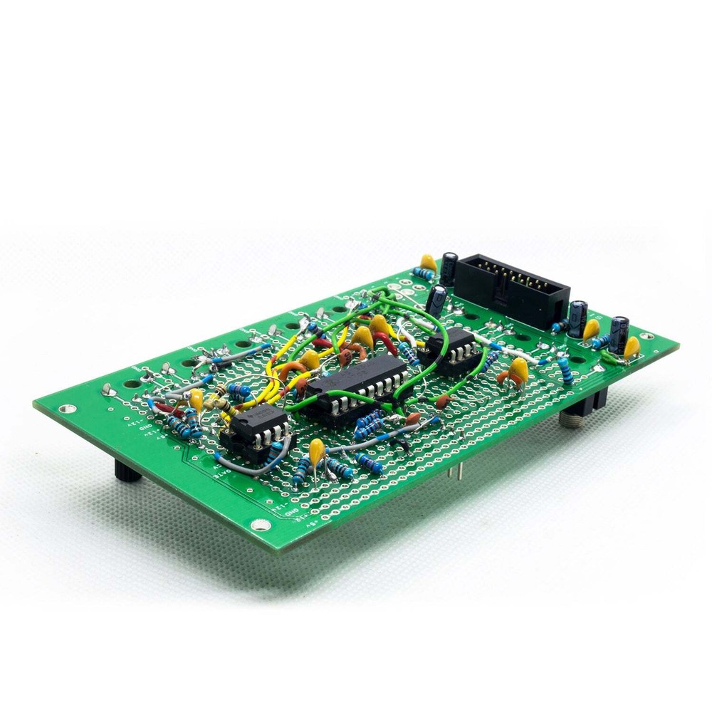 3x Eurorack Prototyping PCB Board by Siam Modular, black.