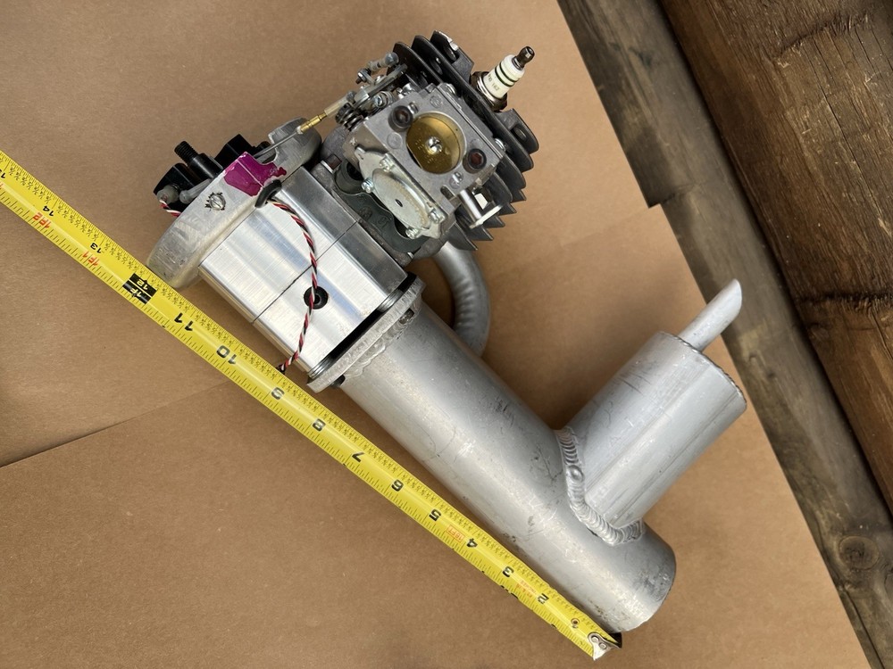 BYRON HELLCAT RC AIRPLANE MAHLE GAS ENGINE PROPELLER