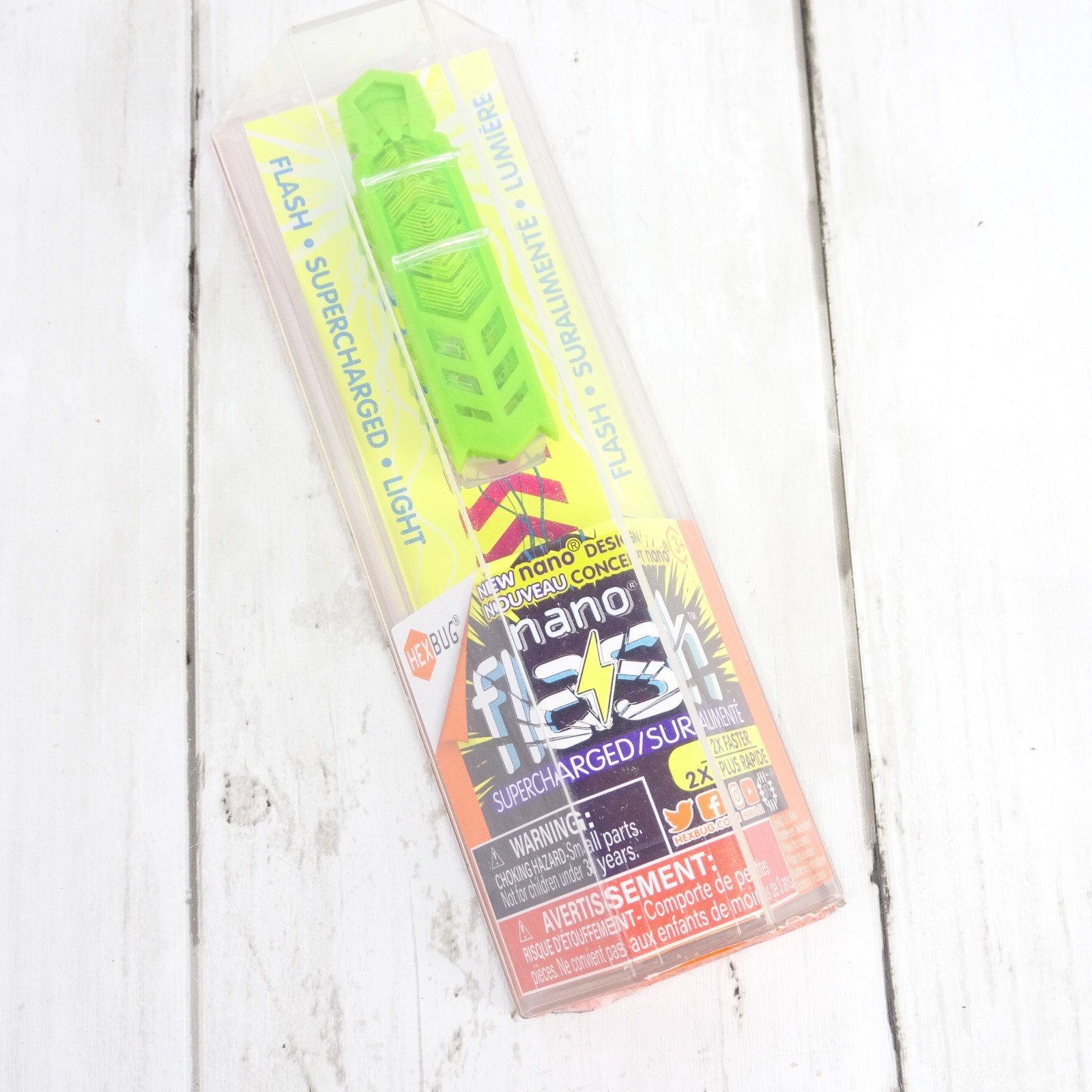 Hex Bug Green Nano Flash Super Fast Nano Supercharged NEW SEALED