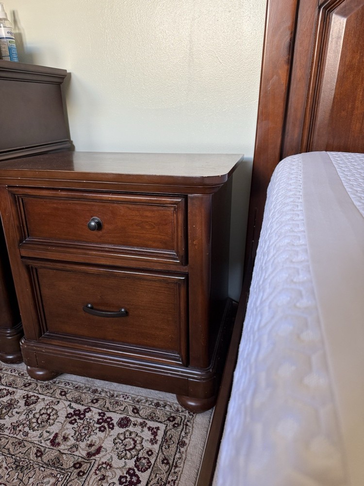Twin Bedframe & Nightstand Set