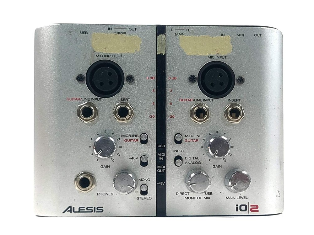 Alesis iO2 USB Audio Interface (C2018-476)