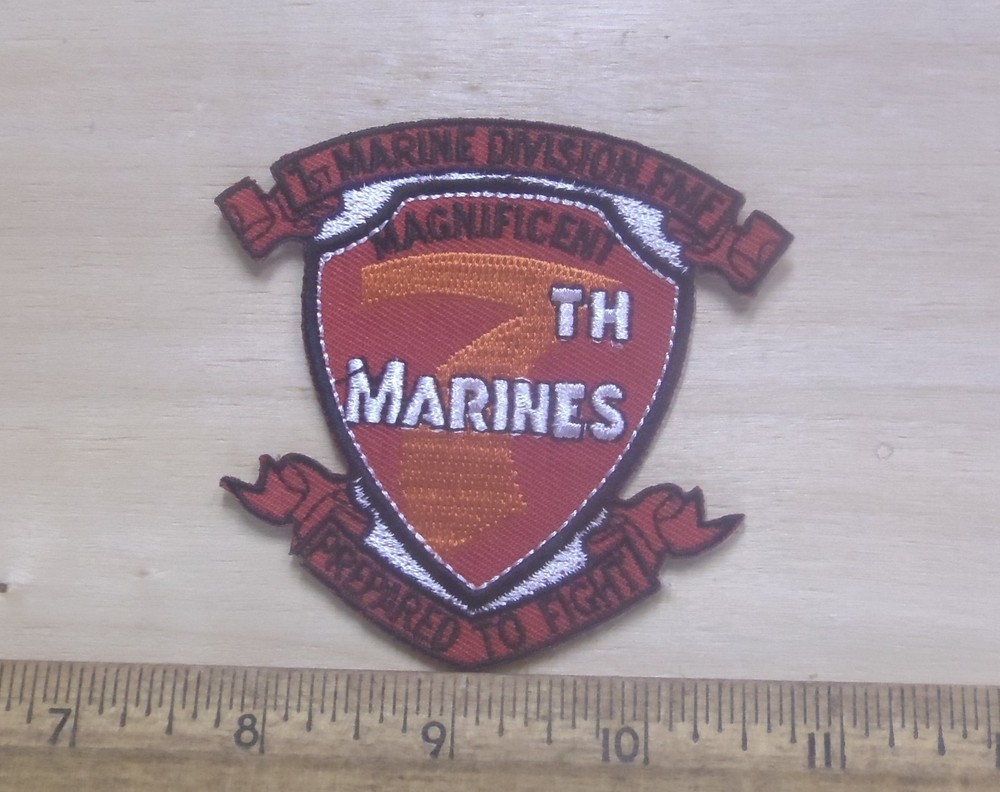 US Marine Corps - 7th Marine Regiment Embroidered Patch