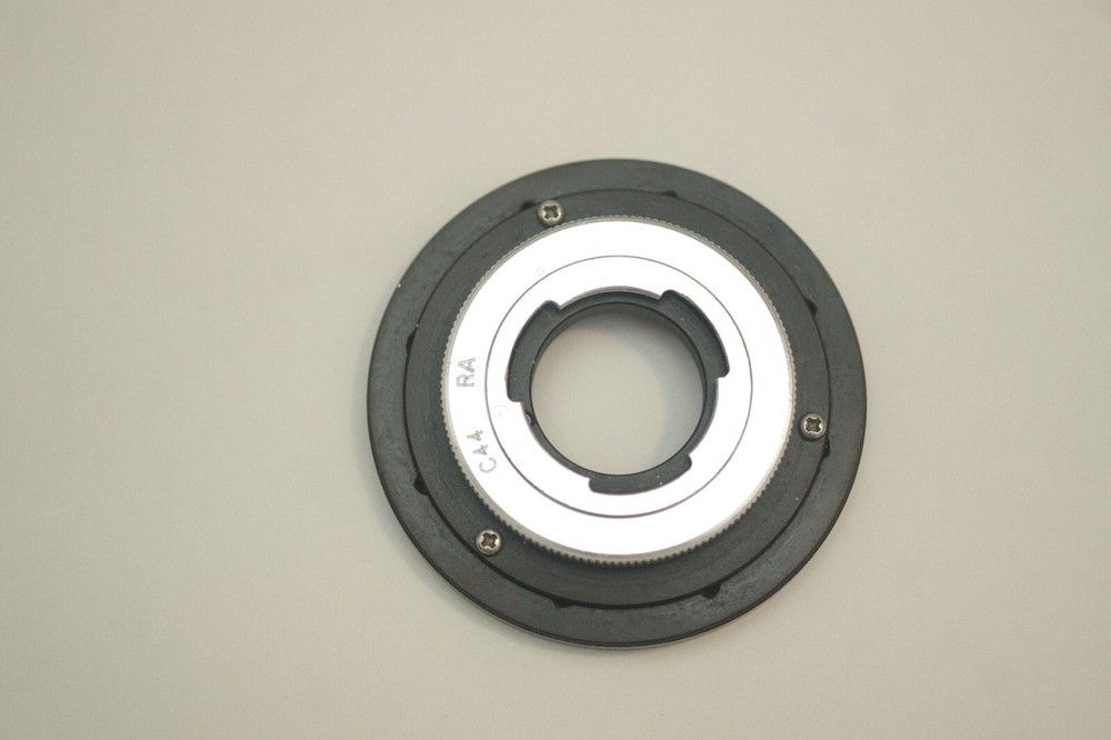Argus C44 Lens onto Canon EOS RF ER mount camera Adapter