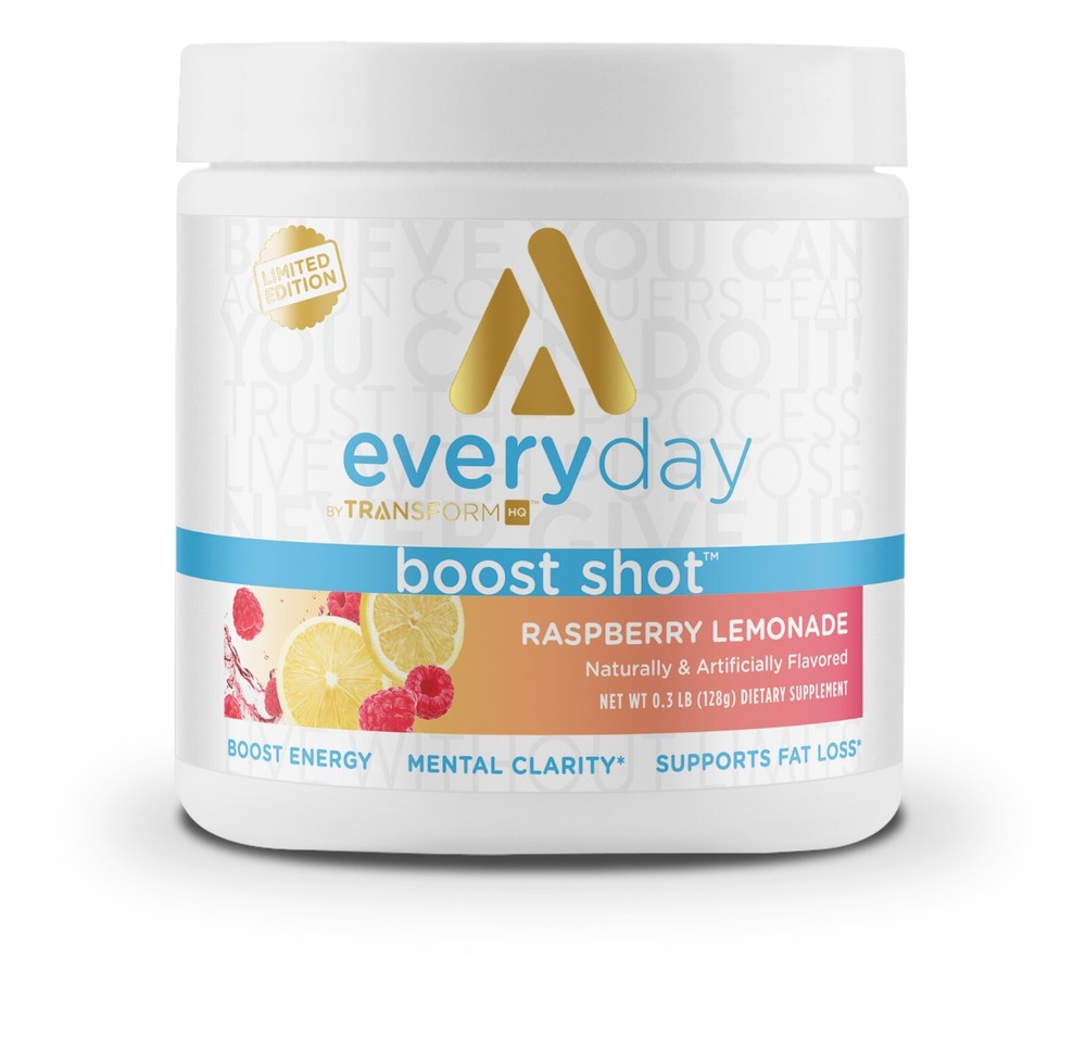 TransformHQ Everyday Boost Shot 28 Servings (Raspberry Lemonade)