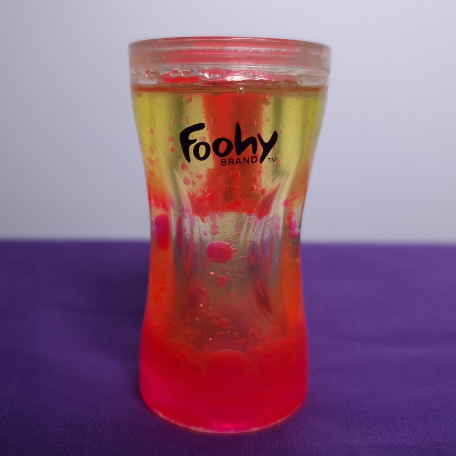 Foohy Fooz Pencil Sharpener 2006 Yellow & Pink Rare Y2K