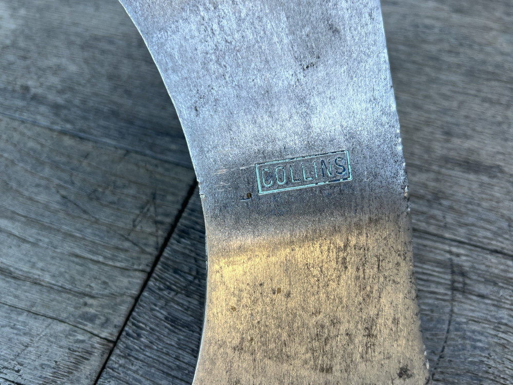 Vintage Collins Double Bit Cruiser Axe Head 2 lbs. 9 oz.