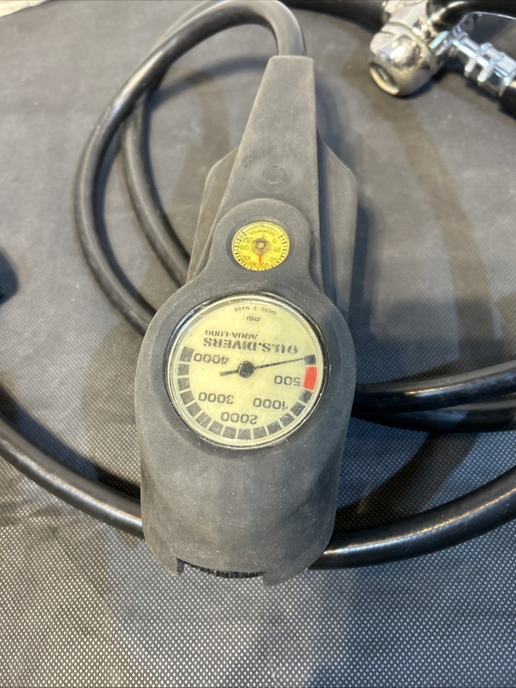 US Divers AquaLung Regular Set W/dive Comp*As Is-Not Tested*
