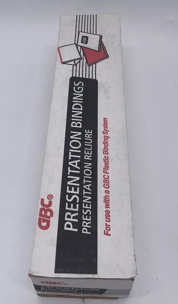 GBC Presentation Bindings Plastic comb bindings Green 100 new in open box