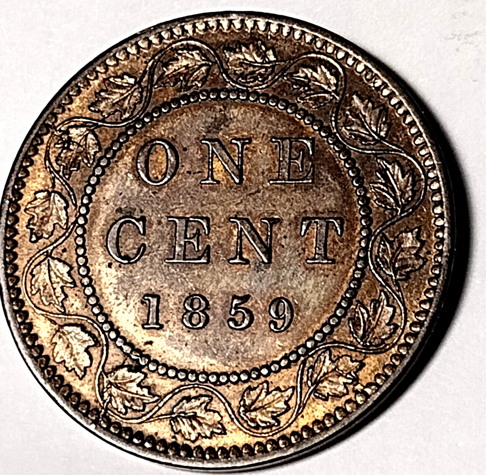 Canada 1859 One Cent 2312-