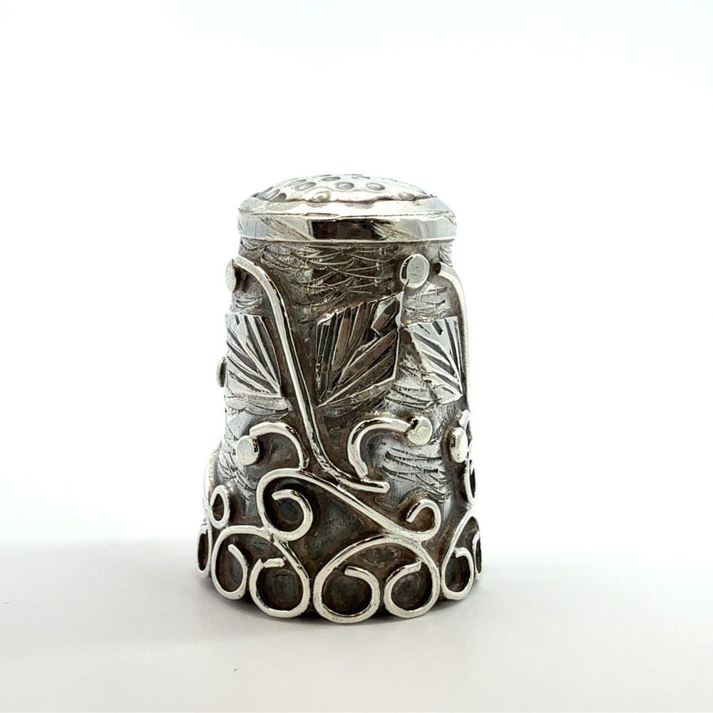 Mexico 925 Sterling Silver Thimble Size 8