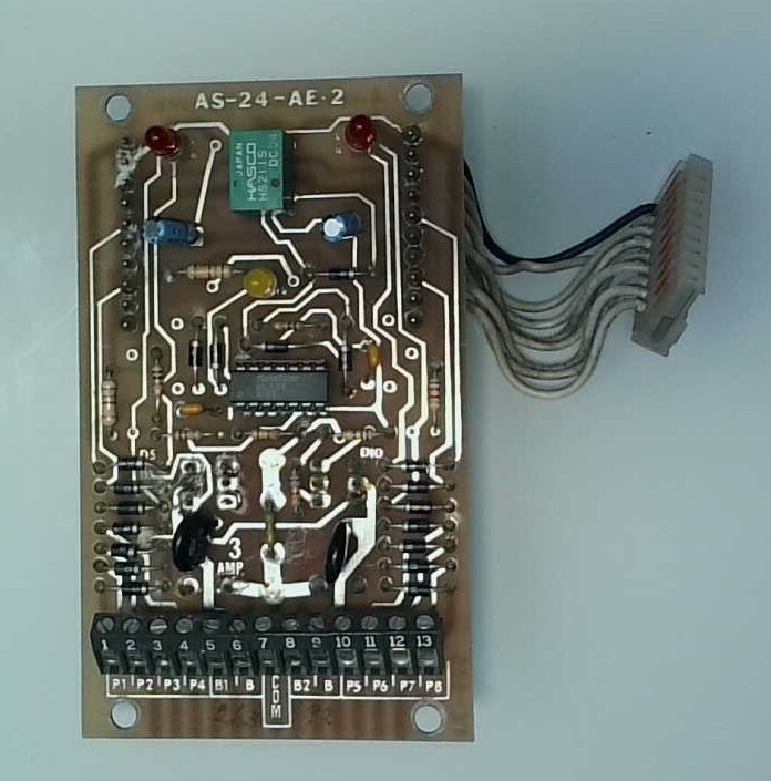Aames Security AS-24-AE2 Fire Alarm Panel Relay Card