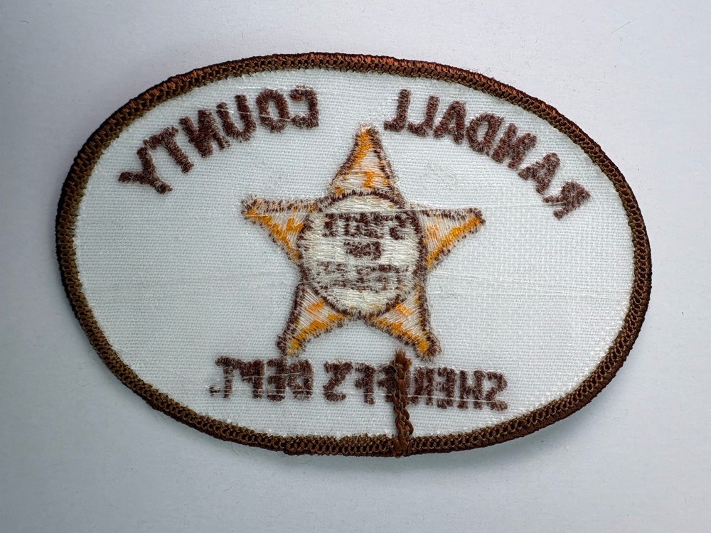Randall County Texas Sheriff Patch