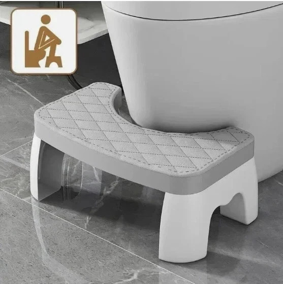Non-slip Toilet Step Stool Squatty-Potty Bathroom Squat Chairs Furniture