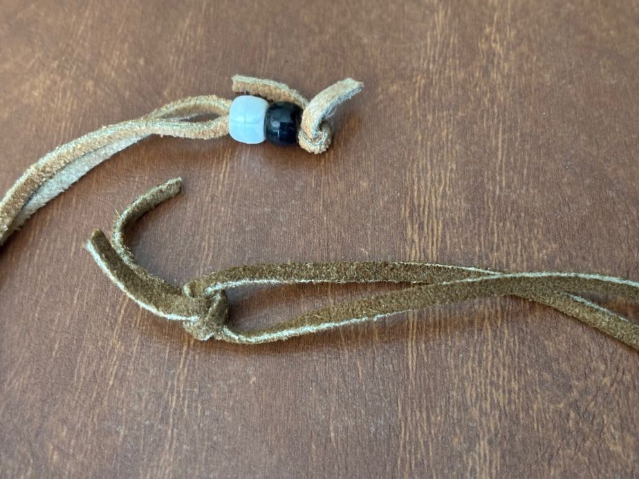 Feather Dream Catchers (2) Leather