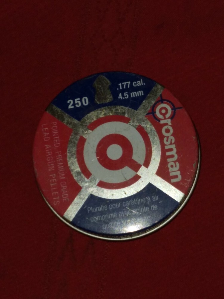 Vintage Crosman Pellet Tin