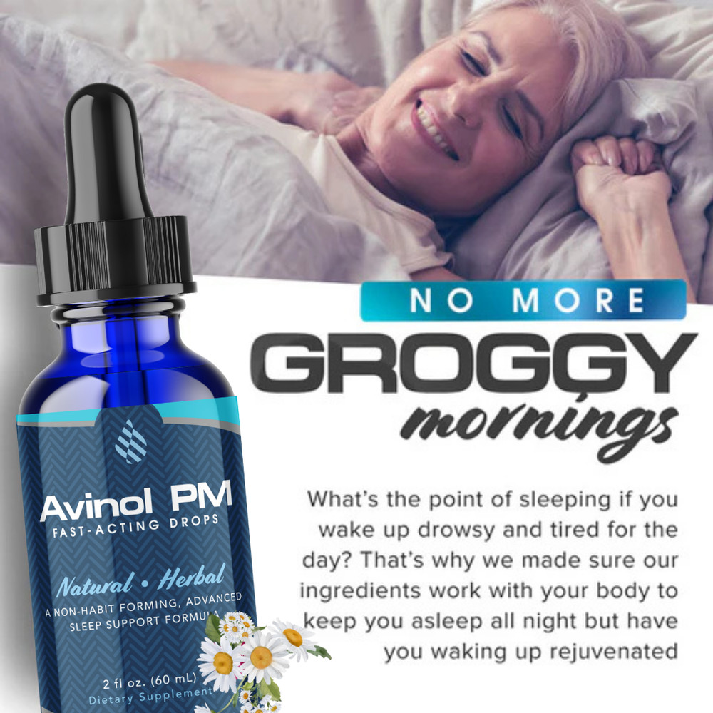 Avinol PM Liquid Sleep Drops FALL SALE! - 2oz each (3 Pack)