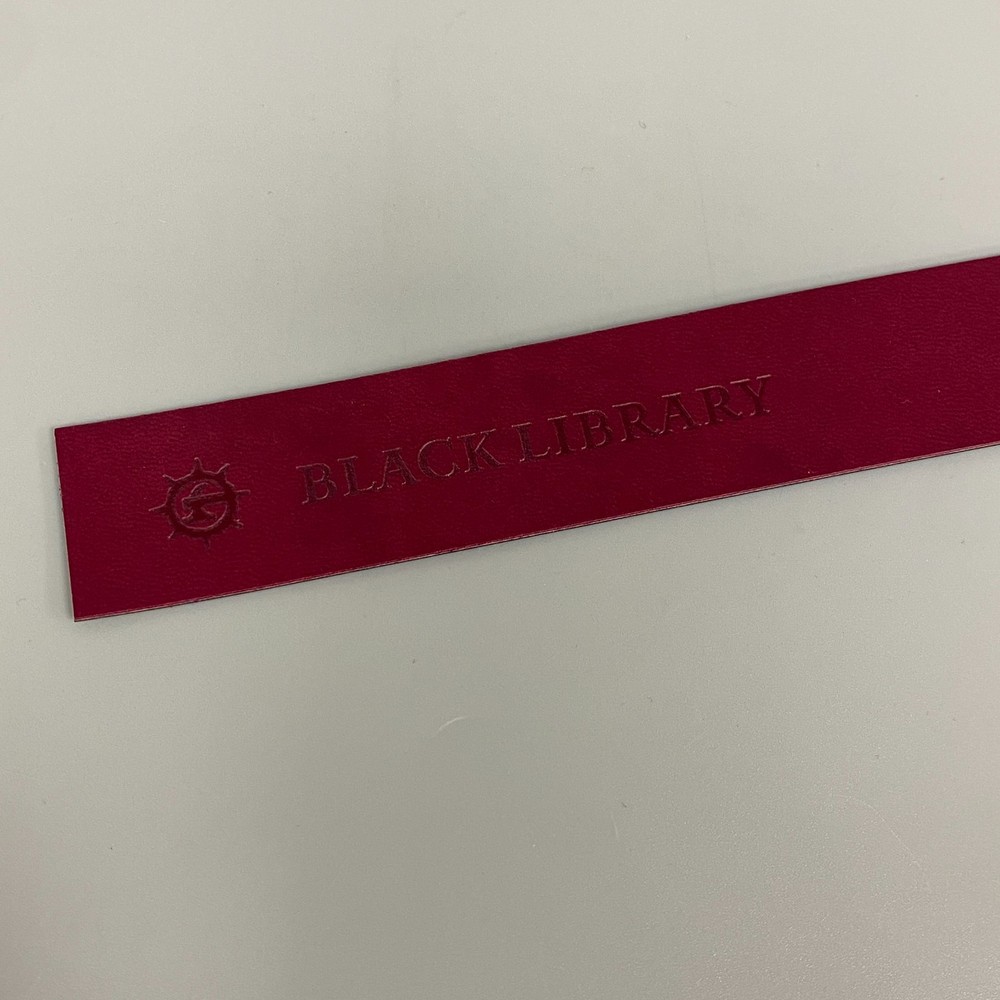 OFFICIAL BLACK LIBRARY BOOKMARK WARHAMMER GAMES WORKSHOP