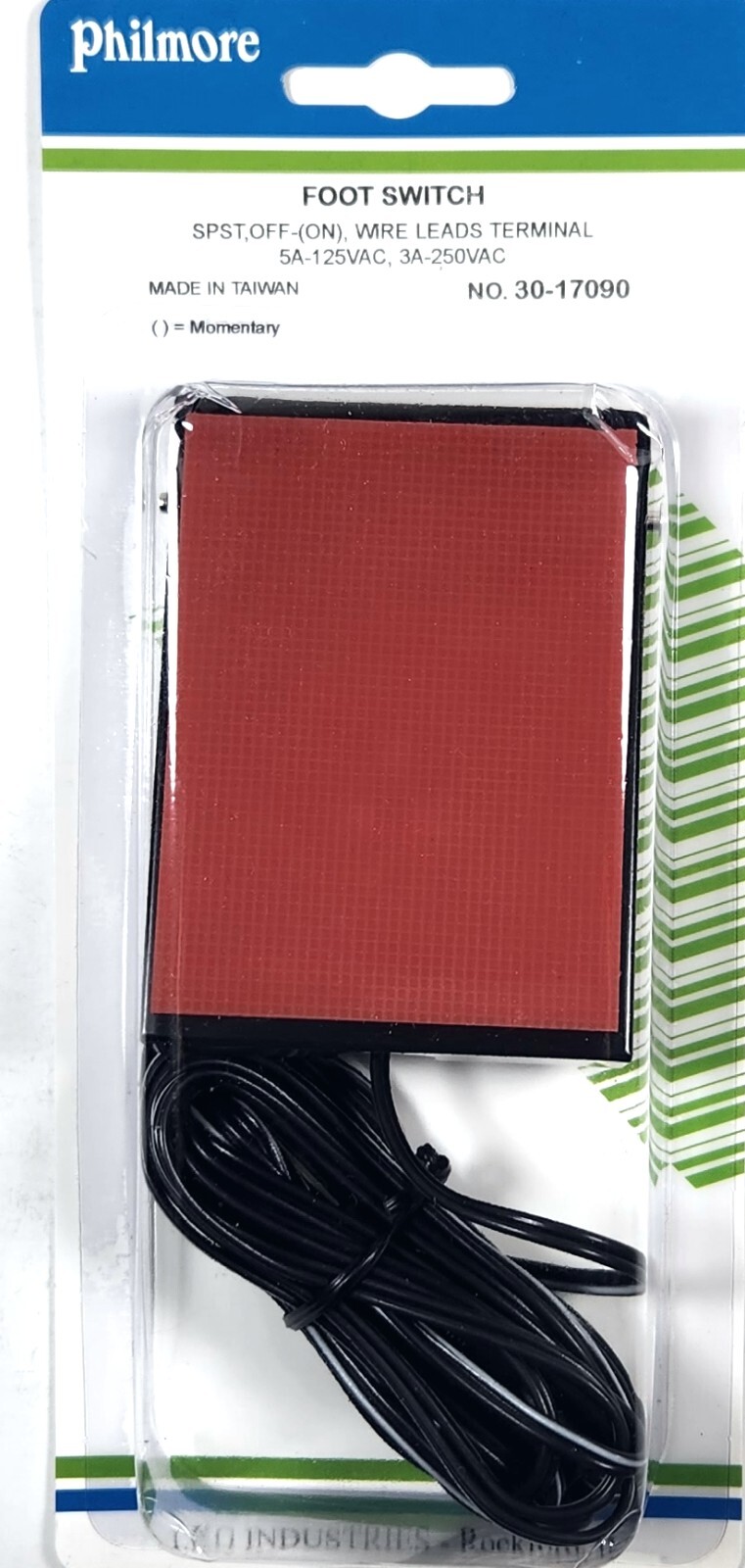 Philmore Momentary Foot Switch Pedal Microphone Transceiver PTT 6.35mm 1/4" Plug