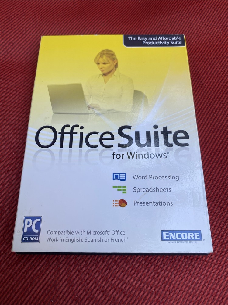 Encore OfficeSuite For Windows PC CD-ROM
