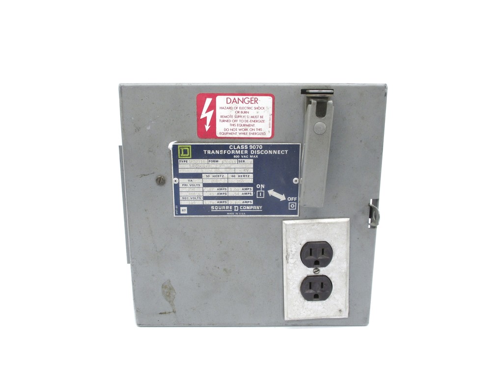 SQUARE D 9070SK5271R SER. A UNMP