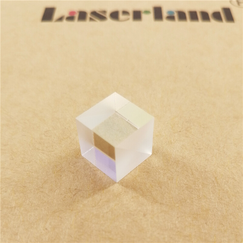 Polarizing Beam Splitter Refractor Optical Elements 400-700nm Triangular Prism