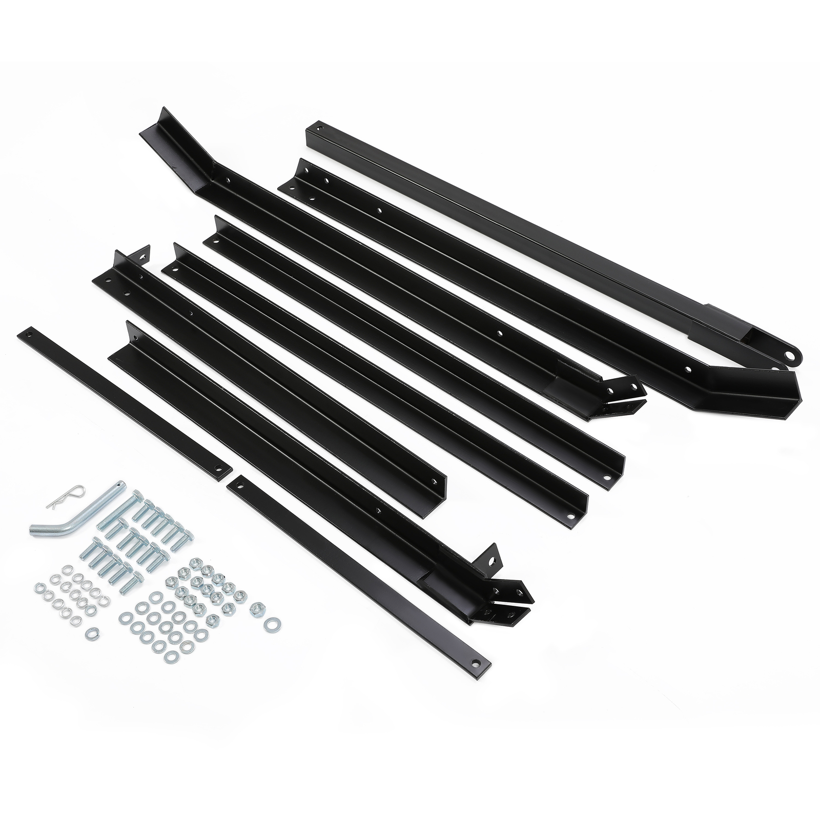 Tow Behind Drag Harrow 72" Width For Garden Lawn Tractor Adjustable Center Bars