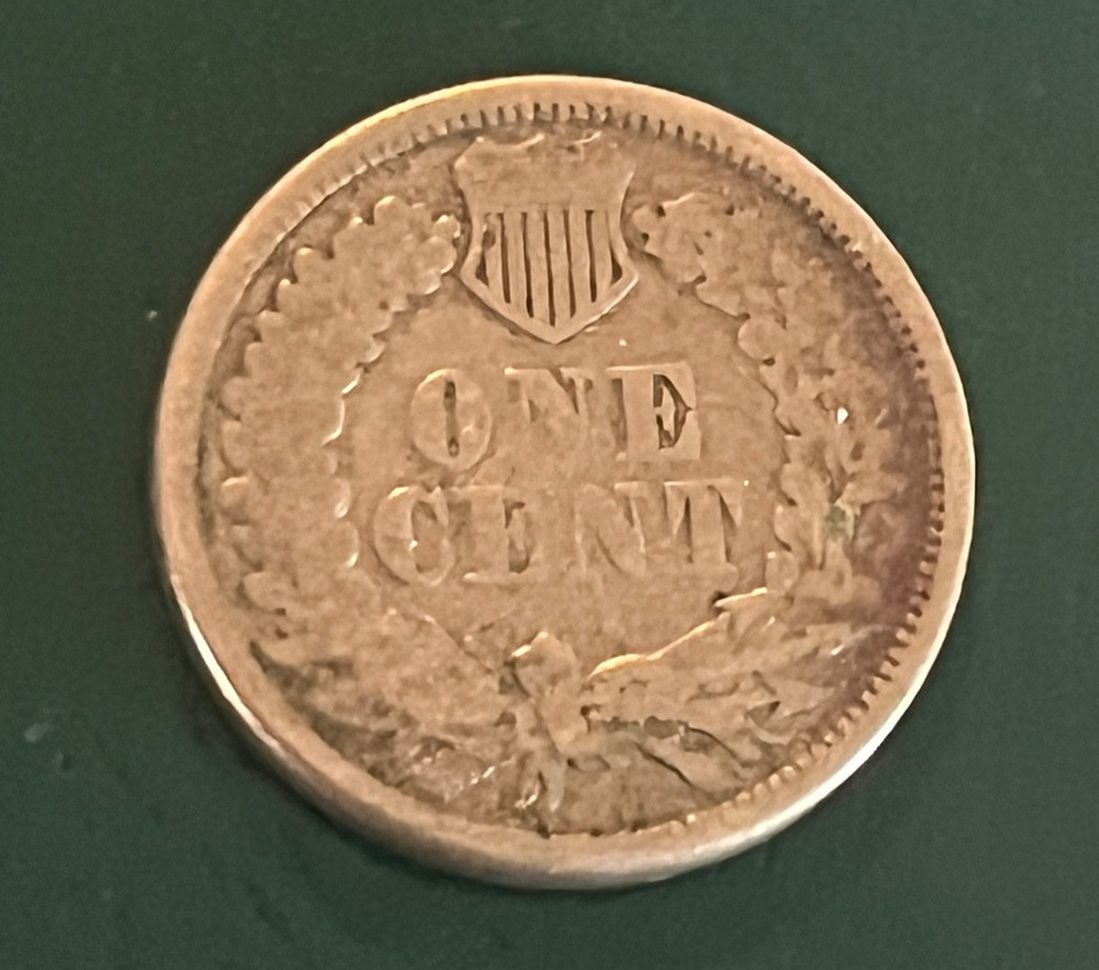 1864 Indian cent , Copper / nickel good condition