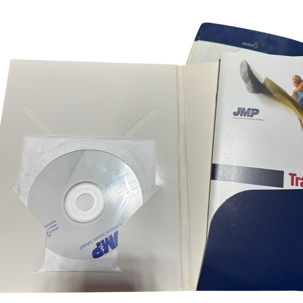 JMP the statistical discovery software professional edition version 5