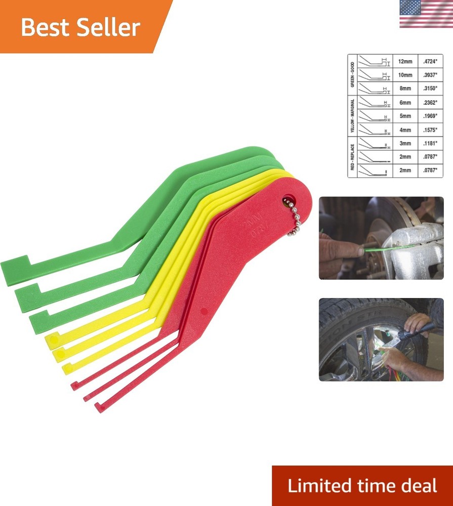 Combination Brake Lining Gauge Set