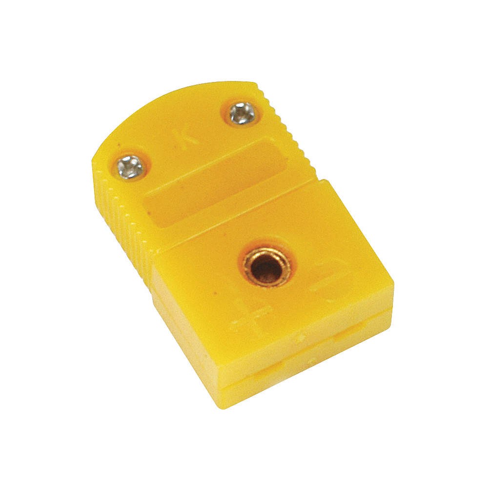 GRAINGER APPROVED 4JPN4 Type K Thermocouple Jack,Mini 4JPN4