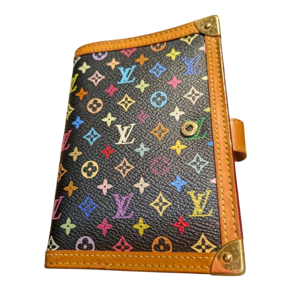 Louis Vuitton Notebook Cover PM Leather Used Authentic Excellent Condition