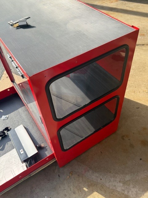 NOS Snap-On Tools Display Cabinet w/Plexiglass Doors - Locks/keys, Lights