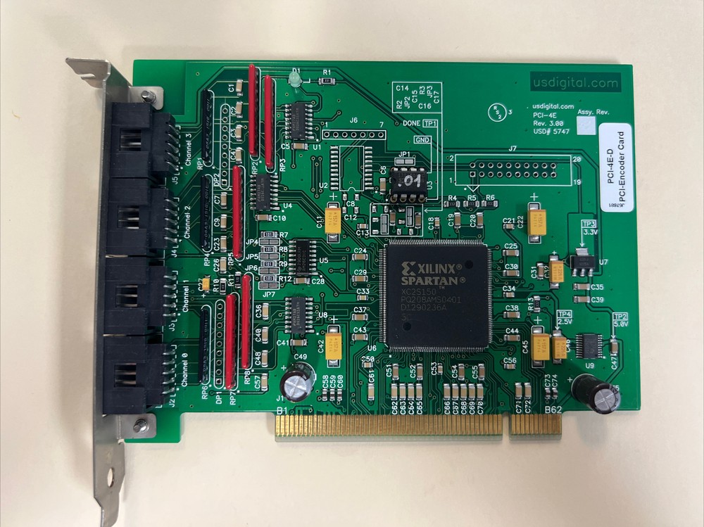 US Digital PCI-4E-D PC-Encoder PCI PC to Encoder Interface Card