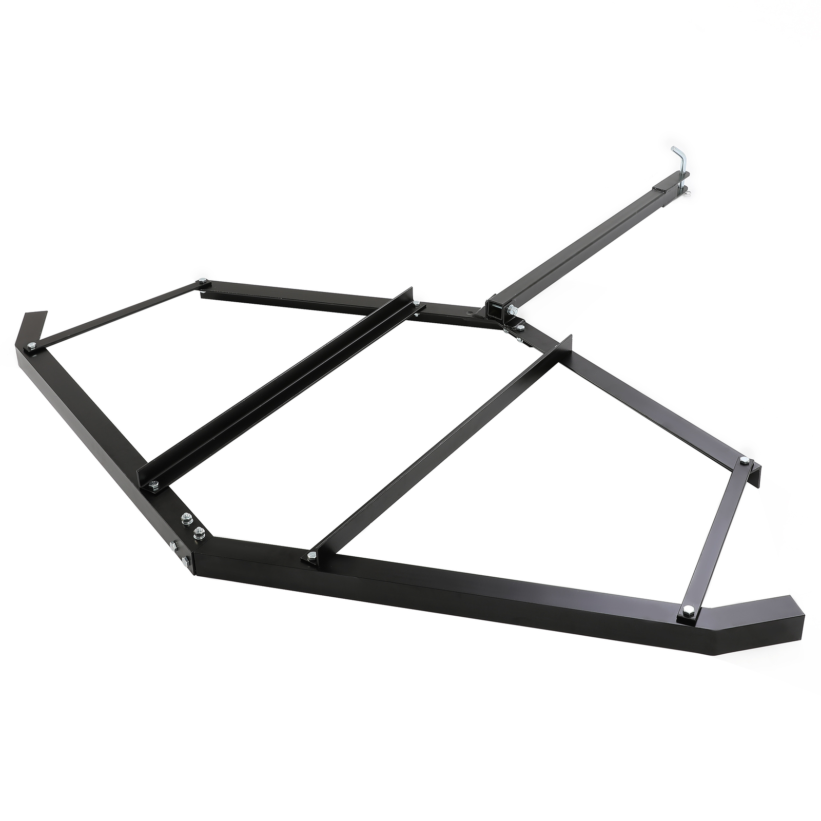 Tow Behind Drag Harrow 72" Width For Garden Lawn Tractor Adjustable Center Bars