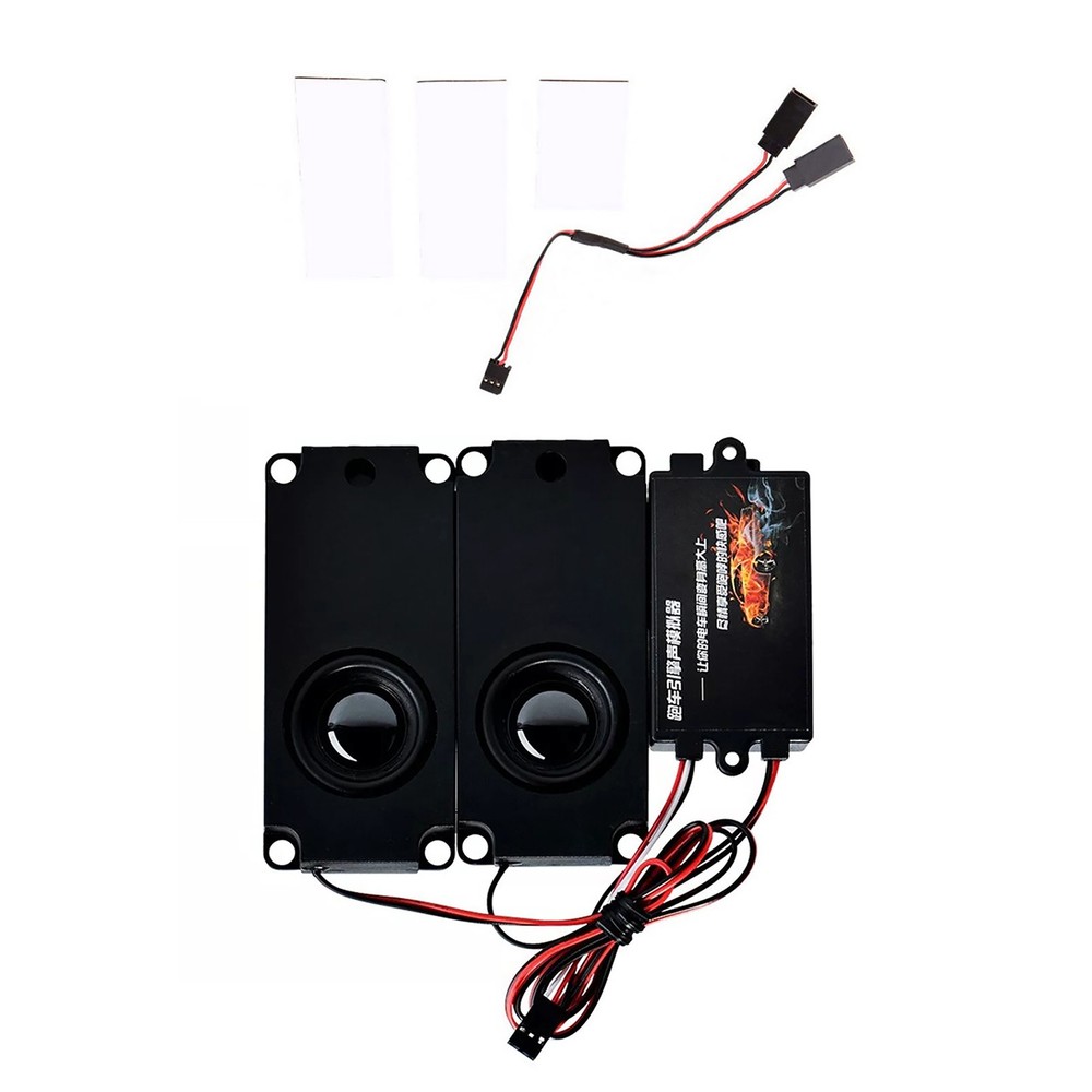 Engine Sound Simulator Module System Accessories For 1/10 RC Car Vehicle Model