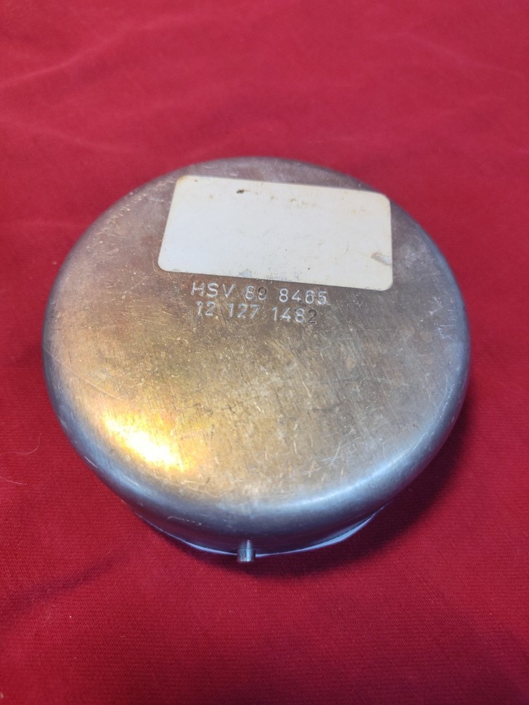 East German Army, Eagle Marked Ceramic & Metal Butter & Fat Dish