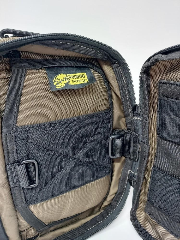 Voodoo Tactical Fanny Pack 4 Zipper Compartments 2 Hook Loop Concealed Pockets