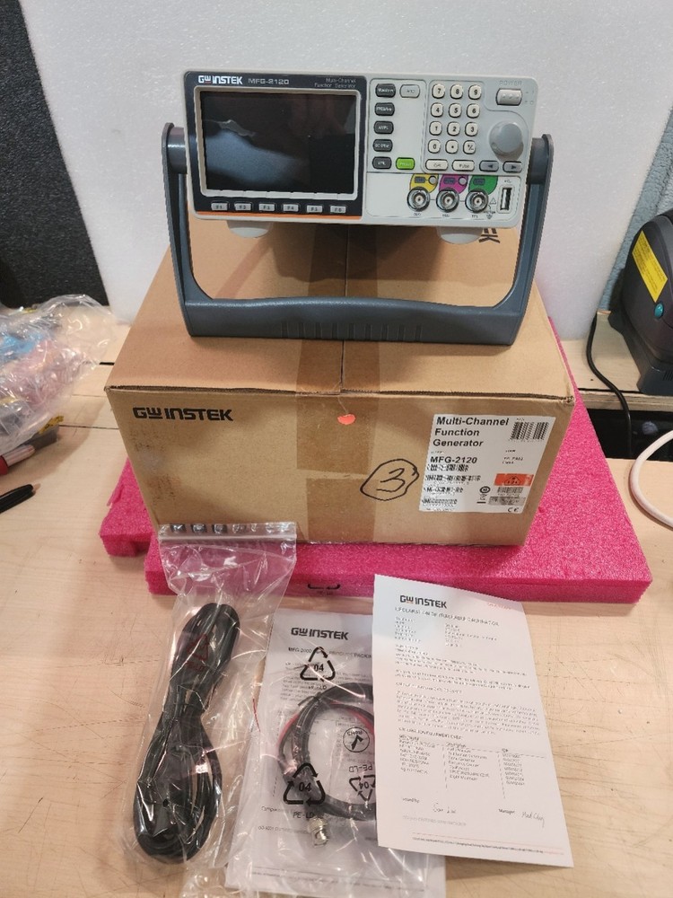 GW Instek MFG-2120 Multi Channel Function Generator NEW!